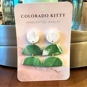 Colorado Kitty Clay Earrings